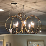 Gabby Gold Ring Chandelier (R)