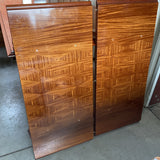 Art Deco Dining Table w/Inlay & 2 Leaves