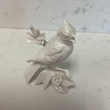 Floral Bird Figurine