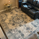 8'x11' Blue & White Jaipur Rug