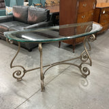Bernhardt Glass Console