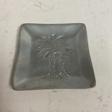 Small Pewter Palm Tray