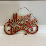 Merry Christmas Sign