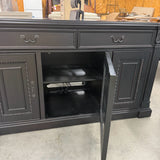 Riverside Black Credenza