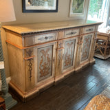 Painted Buffet