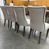 Set of 4 Restoration Hardware Chairs FIRM