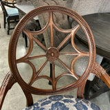 Pair of Ethan Allen Spider Back Arm Chairs