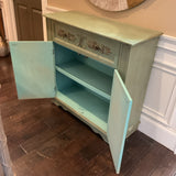 Green Accent Console