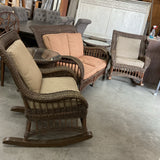Ethan Allen 5 Pc Wicker Set
