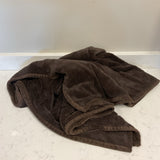 Pottery Barn Brown Throw FIRM