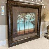 Tree Art in Brown Frame
