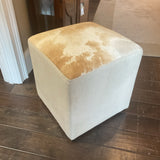 Cowhide Ottoman
