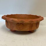 Handmade Ruffle Footed Bowl (R)