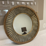 Round Metal Mirror