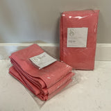 Pair of Pink Lined Ballard Designs Panels