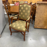 Ethan Allen Table, 8 Chairs, 2 Leaves As Is