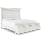 King Bed with Storage Footboard