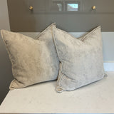 Pair of Cream Pillows (AS IS)