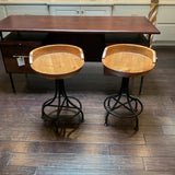 Pair of Rexon Swivel Stools by Grandin Raod
