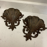 Iron Shell Sconces