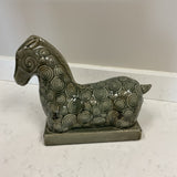 Green Horse Figurine