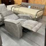 Electric Recliner with Adjustable Headrest and Lumbar Support