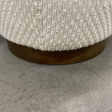 Pair of New Steven Shell Claudia Swivel Chairs