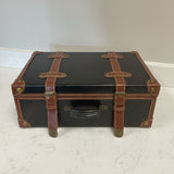 Leather Strap Suitcase