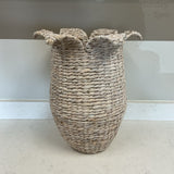 Sanibel White Wash Basket (Medium) (R)