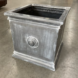 Short Antiqued Box Planter (R)