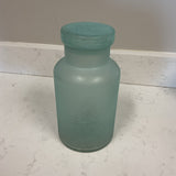 Blue Jar with Lid
