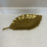 Gilded Leaf Tray