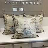 Set of 3 Custom Euro Pillows