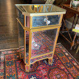 Coast to Coast Gold Mirrored Accent Table