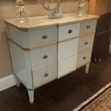 Hickory White Chest As Is