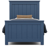 Pair of Navy Twin Beds