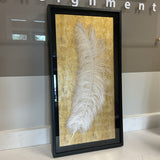 White Feather Shadow Box