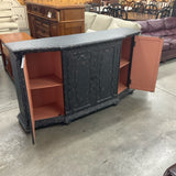 Distressed Black Buffet