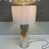 Jonathan Y Silver Lamp