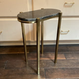 Elevarre Black Marble Martini Table