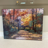 Autumn Road Canvas Print