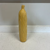 Tall Yellow Vase