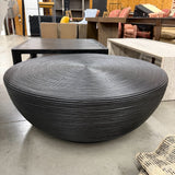 NEW Uttermost Bongo Round Rattan Cocktail Table
