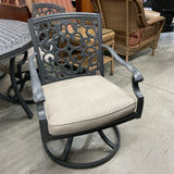 Aluminum Outdoor Table with 6 Chairs