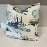 Custom Blue Marsh Pillow