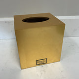 Gold Tissue Box