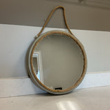 Round Rope Hanging Mirror
