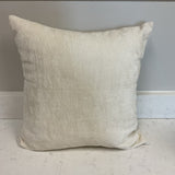 Cream Velvet Pillow