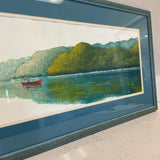 Watercolor Boat Art