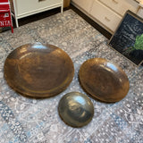 Set of 3 Metal Wall Plates